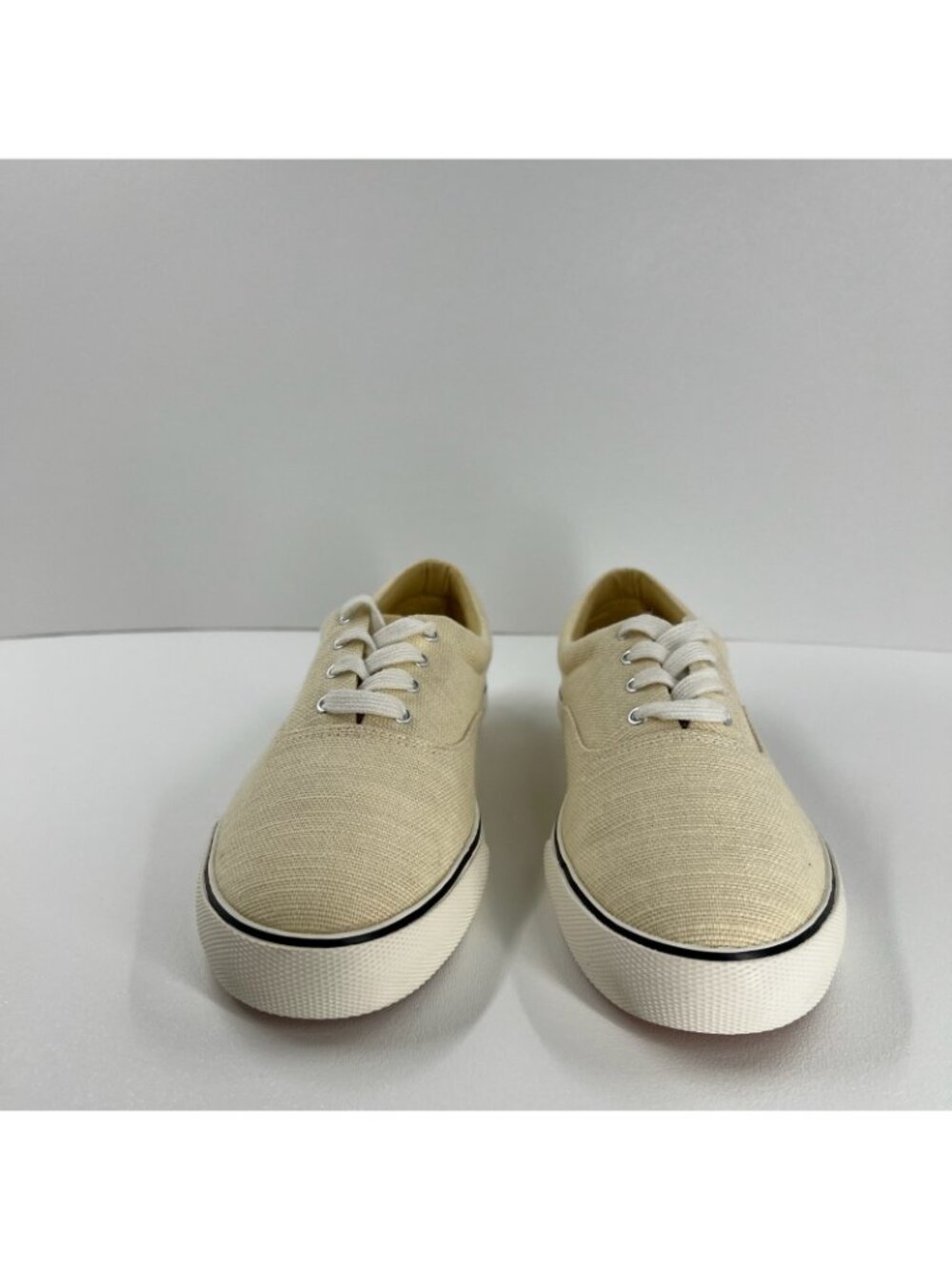 Universal Thread Molly Lace Up Sneaker Womens US 10 Canvas Low Top Tennis Yellow - Picture 4 of 11